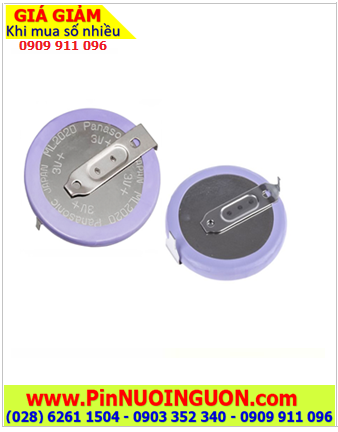 Pin CMOS ML2020; Pin sạc 3v lithium nuôi nguồn CMOS Panasonic ML2020/H1CN /Xuất xứ Indonesia